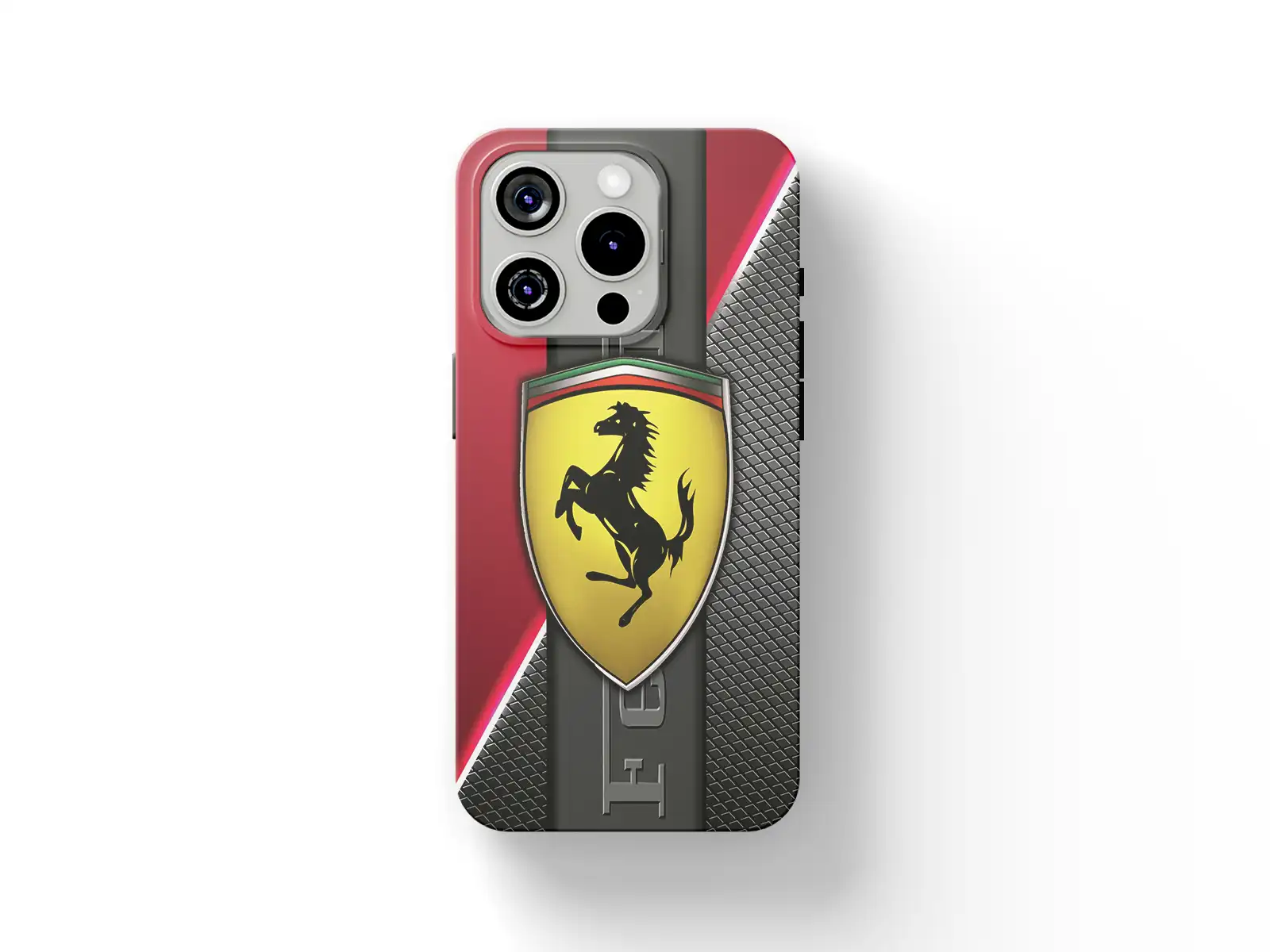 Ferrari Handycover Rennbahn Pro Max Stilvoll